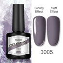 ROSALIND 8ml Gel Nail Polish Shiny Matte Effect Gel Polish For Manicure Nail Art Design Semi Permanent Painting Varnishes Gel