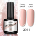 ROSALIND 8ml Gel Nail Polish Shiny Matte Effect Gel Polish For Manicure Nail Art Design Semi Permanent Painting Varnishes Gel