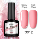 ROSALIND 8ml Gel Nail Polish Shiny Matte Effect Gel Polish For Manicure Nail Art Design Semi Permanent Painting Varnishes Gel