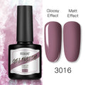 ROSALIND 8ml Gel Nail Polish Shiny Matte Effect Gel Polish For Manicure Nail Art Design Semi Permanent Painting Varnishes Gel