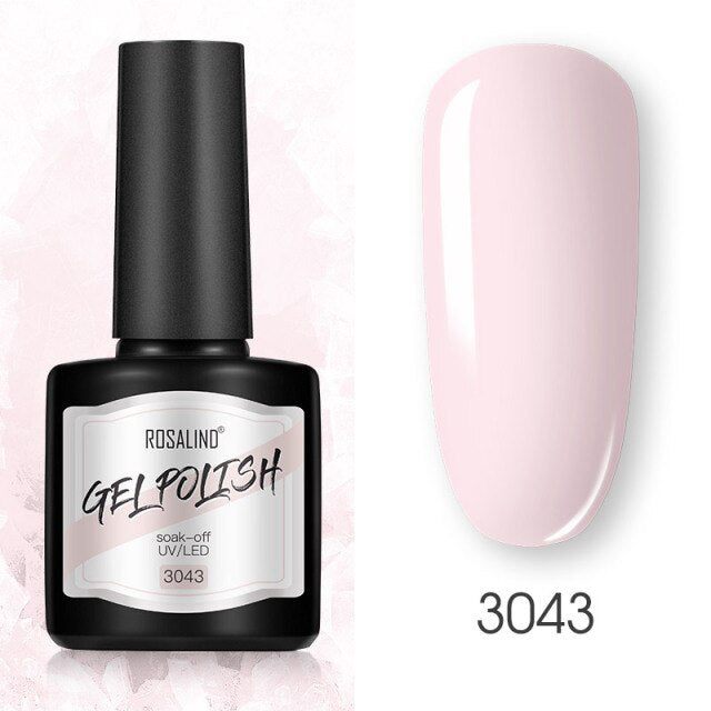 ROSALIND 8ml Gel Nail Polish Shiny Matte Effect Gel Polish For Manicure Nail Art Design Semi Permanent Painting Varnishes Gel