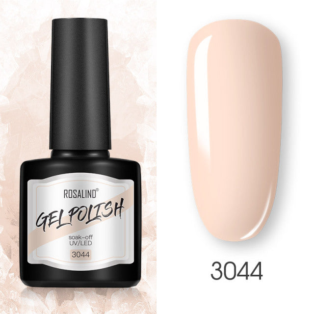 ROSALIND 8ml Gel Nail Polish Shiny Matte Effect Gel Polish For Manicure Nail Art Design Semi Permanent Painting Varnishes Gel