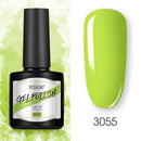 ROSALIND 8ml Gel Nail Polish Shiny Matte Effect Gel Polish For Manicure Nail Art Design Semi Permanent Painting Varnishes Gel