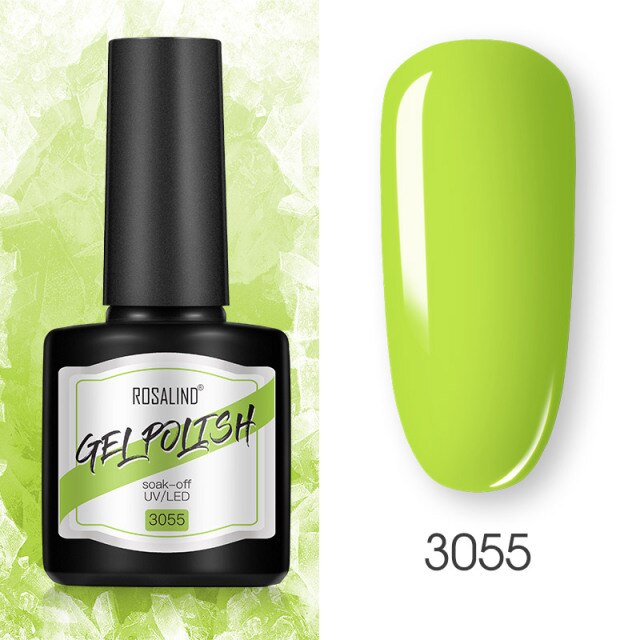 ROSALIND 8ml Gel Nail Polish Shiny Matte Effect Gel Polish For Manicure Nail Art Design Semi Permanent Painting Varnishes Gel