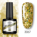 ROSALIND 8ml Gel Nail Polish Shiny Matte Effect Gel Polish For Manicure Nail Art Design Semi Permanent Painting Varnishes Gel