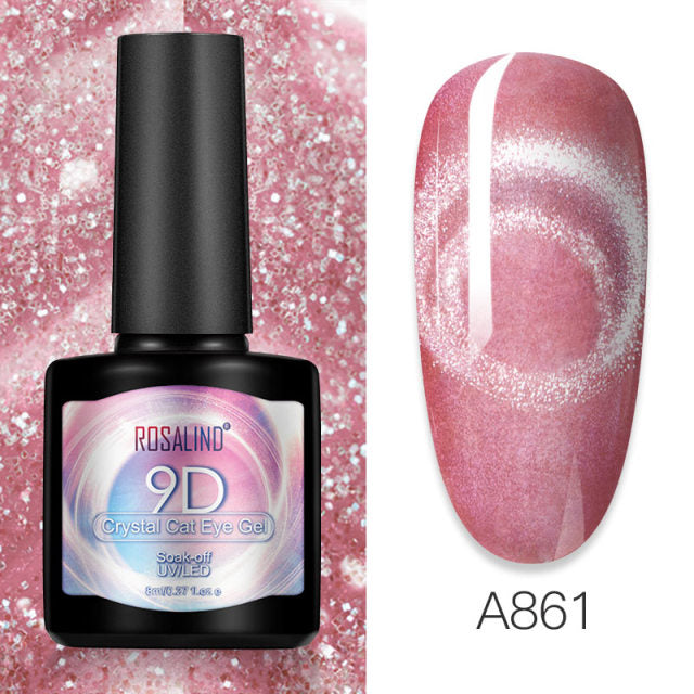 ROSALIND 8ml Gel Nail Polish Shiny Matte Effect Gel Polish For Manicure Nail Art Design Semi Permanent Painting Varnishes Gel