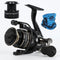 2021 New Spinning reels 12KG Max Drag Carrete de pesca 5.2:1 Metal Stainless Steel Fishing Reel Saltwater Reel for Fishing