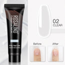 ROSALIND Glitter Poly Nail Gel Extension 15ml Gel Polish All For Manicure Poly Builder Nail Gel Semi Permanent Soak Off Nail Art