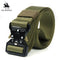 Nylon Tactical belt Military high quality men's training belt metal multifunctional buckle outdoor Battle sports new Alloy