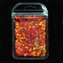 3 g/set Shiny Leaf Shape Glitter Micro Flakes Acrylic Holographic Gold Sequins DIY 3D Nail Art Decorations Polish Manicure