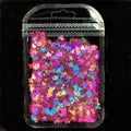 3 g/set Shiny Leaf Shape Glitter Micro Flakes Acrylic Holographic Gold Sequins DIY 3D Nail Art Decorations Polish Manicure