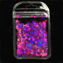 3 g/set Shiny Leaf Shape Glitter Micro Flakes Acrylic Holographic Gold Sequins DIY 3D Nail Art Decorations Polish Manicure