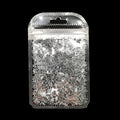 3 g/set Shiny Leaf Shape Glitter Micro Flakes Acrylic Holographic Gold Sequins DIY 3D Nail Art Decorations Polish Manicure
