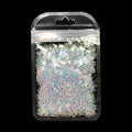 3 g/set Shiny Leaf Shape Glitter Micro Flakes Acrylic Holographic Gold Sequins DIY 3D Nail Art Decorations Polish Manicure