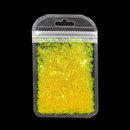 3 g/set Shiny Leaf Shape Glitter Micro Flakes Acrylic Holographic Gold Sequins DIY 3D Nail Art Decorations Polish Manicure