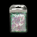 3 g/set Shiny Leaf Shape Glitter Micro Flakes Acrylic Holographic Gold Sequins DIY 3D Nail Art Decorations Polish Manicure