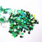 3 g/set Shiny Leaf Shape Glitter Micro Flakes Acrylic Holographic Gold Sequins DIY 3D Nail Art Decorations Polish Manicure