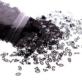 3 g/set Shiny Leaf Shape Glitter Micro Flakes Acrylic Holographic Gold Sequins DIY 3D Nail Art Decorations Polish Manicure