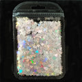 3 g/set Shiny Leaf Shape Glitter Micro Flakes Acrylic Holographic Gold Sequins DIY 3D Nail Art Decorations Polish Manicure