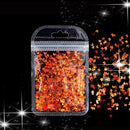 3 g/set Shiny Leaf Shape Glitter Micro Flakes Acrylic Holographic Gold Sequins DIY 3D Nail Art Decorations Polish Manicure