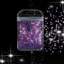 3 g/set Shiny Leaf Shape Glitter Micro Flakes Acrylic Holographic Gold Sequins DIY 3D Nail Art Decorations Polish Manicure