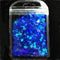 3 g/set Shiny Leaf Shape Glitter Micro Flakes Acrylic Holographic Gold Sequins DIY 3D Nail Art Decorations Polish Manicure