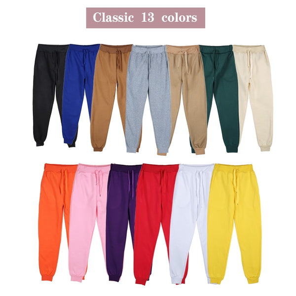 2019 New Ms. Joggers Brand woman Trousers Casual Pants Sweatpants Jogger 13 color Casual GYMS Fitness Workout sweatpants