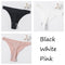 3Pcs/set Women G-string Thong Cotton Panties Seamless Underwear Comfort Low Waist Underpants Solid Color Pantys Lingerie M-XL
