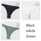 3Pcs/set Women G-string Thong Cotton Panties Seamless Underwear Comfort Low Waist Underpants Solid Color Pantys Lingerie M-XL