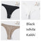3Pcs/set Women G-string Thong Cotton Panties Seamless Underwear Comfort Low Waist Underpants Solid Color Pantys Lingerie M-XL