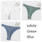 3Pcs/set Women G-string Thong Cotton Panties Seamless Underwear Comfort Low Waist Underpants Solid Color Pantys Lingerie M-XL