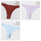 3Pcs/set Women G-string Thong Cotton Panties Seamless Underwear Comfort Low Waist Underpants Solid Color Pantys Lingerie M-XL