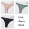 3Pcs/set Women G-string Thong Cotton Panties Seamless Underwear Comfort Low Waist Underpants Solid Color Pantys Lingerie M-XL