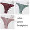 3Pcs/set Women G-string Thong Cotton Panties Seamless Underwear Comfort Low Waist Underpants Solid Color Pantys Lingerie M-XL