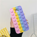 A11 A01 A50S Push Pop Bubble Fidget Toys Soft Case for Samsung A12 A10E A20E A30 A30S A02S A70 A50S Sensory Stress Reliver Coque