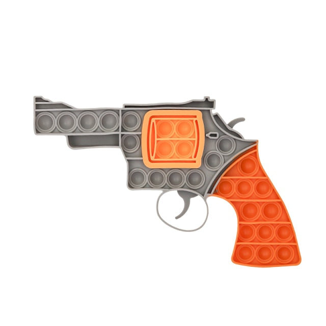 Glow in the Dark Fidget Toys Reliver Stress Toy Rainbow Push Bubble Antistress Children Toy Fluorescence Luminous Free Shipping