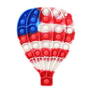 Glow in the Dark Fidget Toys Reliver Stress Toy Rainbow Push Bubble Antistress Children Toy Fluorescence Luminous Free Shipping