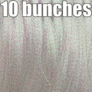 lunker fly fishing tinsel twisted strand string line tying flash crystal shining diy material assist hooks lure flies