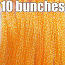 lunker fly fishing tinsel twisted strand string line tying flash crystal shining diy material assist hooks lure flies