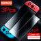 3Pcs Tempered Glass 9H HD Screen Protector Film For Nintendo Switch NS Oled Screen Protector For Nintendo Switch Lite Accessorie