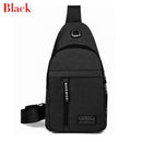 Male Women Nylon Waist Packs Sling Bag Crossbody Outdoor Sport Shoulder Chest Daily Picnic Canvas Messenger Pack Bolsa