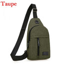 Male Women Nylon Waist Packs Sling Bag Crossbody Outdoor Sport Shoulder Chest Daily Picnic Canvas Messenger Pack Bolsa