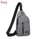 Male Women Nylon Waist Packs Sling Bag Crossbody Outdoor Sport Shoulder Chest Daily Picnic Canvas Messenger Pack Bolsa