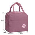 New Portable Lunch Bag New Thermal Insulated Lunch Box Tote Cooler Handbag Lunch Bags For Women Convenient Box Tote Food Bags