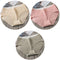 3Pcs Women's Underwear Cotton Seamless Stripes Panties Soild Color Skin- friendly Lingerie Woman Panty Low Waist M-XL Plus Size