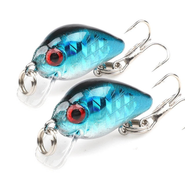 DONQL Metal Spoon Fishing Lures Hard Minnow Lure Wobbler Vibration Crankbait With Treble Fishing Hook Spinner Bait Tools