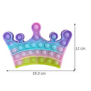 Funny Silicone Glitter Drink Cup Pattern Push Bubble Sensory Toy Hot Antistress Relaxing Fidget Autism Toys for Kids симпл димп