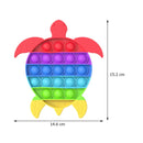 Funny Silicone Glitter Drink Cup Pattern Push Bubble Sensory Toy Hot Antistress Relaxing Fidget Autism Toys for Kids симпл димп