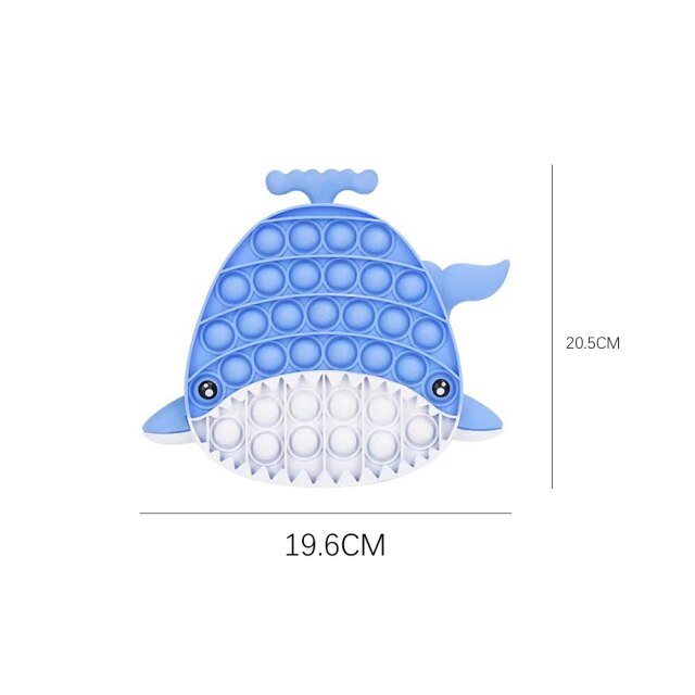 Funny Silicone Glitter Drink Cup Pattern Push Bubble Sensory Toy Hot Antistress Relaxing Fidget Autism Toys for Kids симпл димп