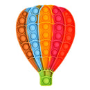 Ice Cream Bubble Toy Rainbow Push Bubble Fidget Toys Sensory Toys Kid Adult Autism Stress Reliever Squeeze Soft Squishy Toy